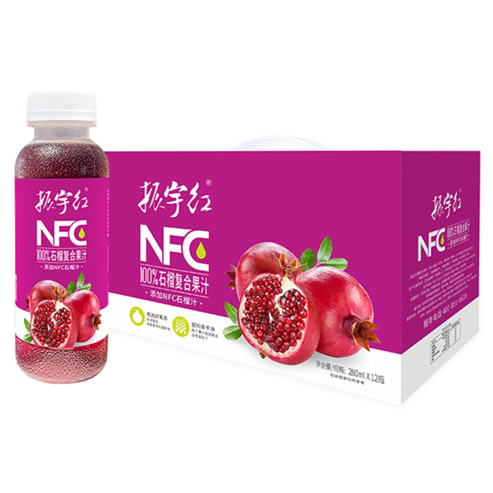 振宇紅NFC100%石榴復合果汁